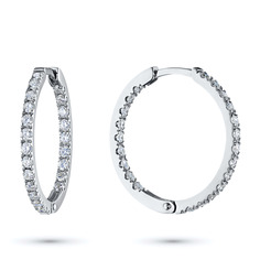 Серьги из серебра э0612сг05153000 ЭПЛ Даймонд