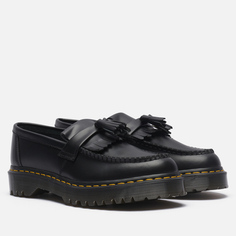 Мужские ботинки лоферы Dr. Martens Adrian Bex Smooth, цвет чёрный