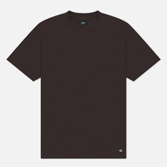 Мужская футболка Edwin Oversize Basic, цвет коричневый