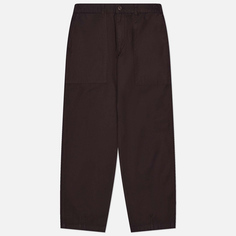Мужские брюки Edwin Labour Dart PFD Back Sateen, цвет коричневый
