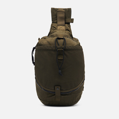 Сумка C.P. Company Mesh Rucksack, цвет оливковый