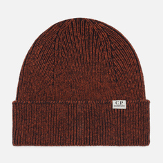 Шапка C.P. Company Fleece Knit, цвет оранжевый