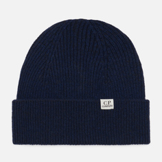 Шапка C.P. Company Fleece Knit, цвет синий