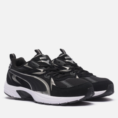 Кроссовки Puma Milenio Tech Suede, цвет чёрный