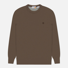 Мужской свитер Timberland Williams River Cotton YD Crew, цвет коричневый
