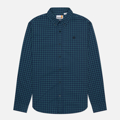 Мужская рубашка Timberland Stretch Poplin Gingham, цвет синий