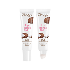 DIVAGE Бальзам Для губ Lip Rehab Balm с ароматом кокоса