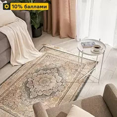 Ковер полиэстер Anosha 250x350 см цвет голубой Без бренда