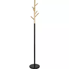 Вешалка напольная Tina 28.5x176x28.5 см металл цвет черный Unistor