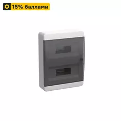 Щит распределительный навесной IEK Tekfor TF5-KP12-N-24-41-K01-K03 ЩРН-П-24 24 модуля IP41 пластик цвет белый