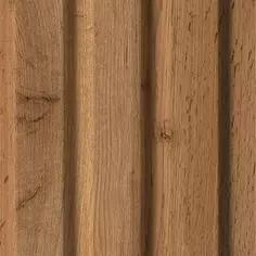 Финишный профиль стеновой панели МДФ Битс пекан 2700x77x16 мм 0.2 м² Stella