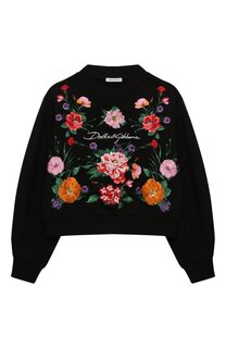 Хлопковый свитшот Dolce & Gabbana