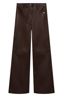 Брюки из экокожи Monnalisa