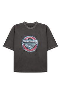 Хлопковая футболка Zadig&Voltaire