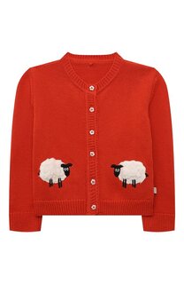 Кардиган из хлопка и шерсти Stella McCartney