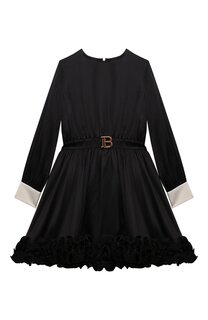 Шелковое платье Balmain