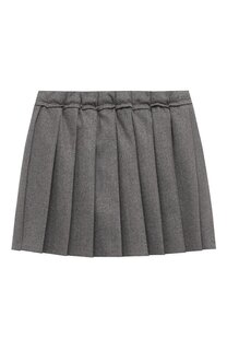 Шерстяная юбка Brunello Cucinelli