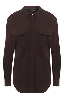 Замшевая рубашка Giorgio Armani