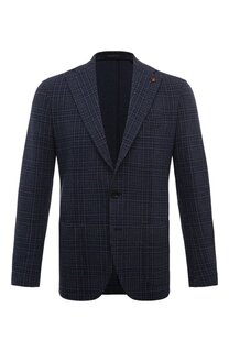 Пиджак из хлопка и шерсти Sartoria Latorre