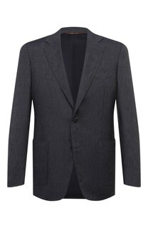 Пиджак из шерсти и вискозы Canali