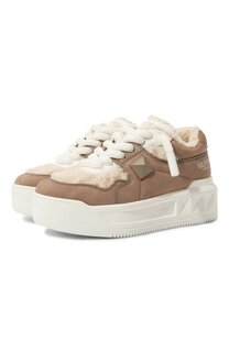 Кеды One Stud XL из нубука Valentino