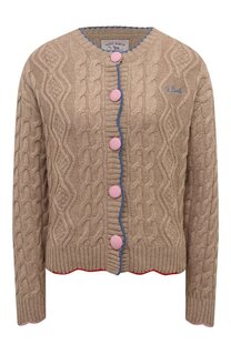 Кардиган из шерсти и вискозы MC2 Saint Barth