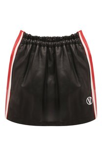 Кожаная юбка VETEMENTS