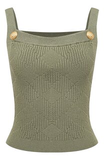 Топ из вискозы Balmain