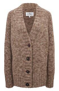 Кардиган из шерсти и хлопка Maison Margiela