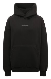 Хлопковое худи Balenciaga