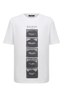 Хлопковая футболка Balmain