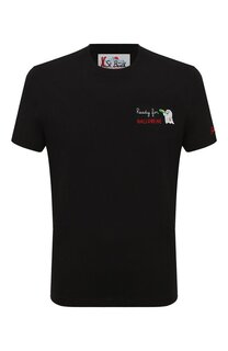 Хлопковая футболка MC2 Saint Barth