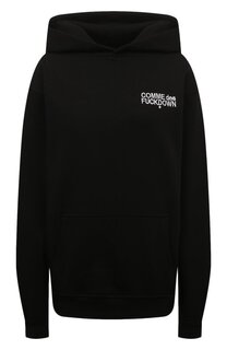Хлопковое худи Comme des Fuckdown