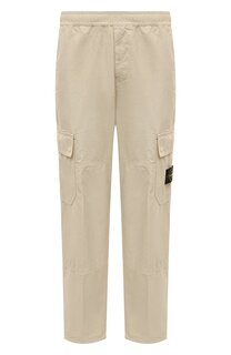 Хлопковые брюки-карго Stone Island