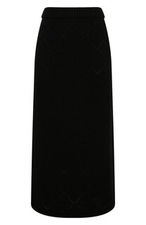 Юбка из шерсти и кашемира Elie Saab