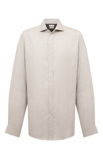 Хлопковая рубашка Brunello Cucinelli