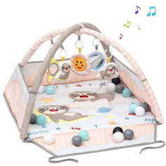 Развивающие коврики Развивающий коврик FunKids с музыкальной игрушкой Foldable Gym