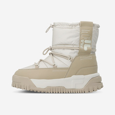 Сапоги утепленные Женские кеды FILA Powder Puff, Бежевый