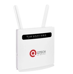 Маршрутизатор QTECH QMO-I21 2.4 ГГц cо встроенным коммутатором 4 порта 10/100BASE-T (LAN), 2 порта FXS, 1 порт USB 2.0, Wi-Fi 802.11 b/g/n, встроенный