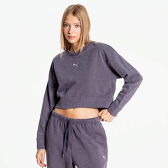 Женский свитшот Джемпер DARE TO Relaxed Washed Crew Puma