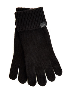 Перчатки из эластичной шерстяной пряжи с нашивкой Woolrich