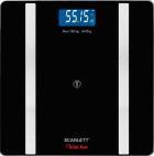 Весы напольные диагностические Scarlett SC-BS33ED112, 180кг, черный