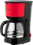 Кофеварка Scarlett SC-CM33013, 750 Вт, черный/красный