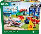 Игровой набор Brio Железная дорога Спасатели Deluxe, с поездом (36025)