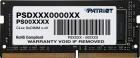 Оперативная память Patriot Memory SO-DIMM DDR4 16GB 3200MHz Signature Line (PSD416G32002S)