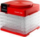 Сушилка для овощей и фруктов Galaxy LINE GL 2630, красный