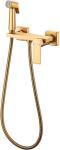 Гигиенический душ со смесителем Haiba матовое золото (HB5517-5)