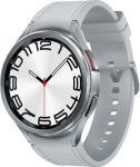 Смарт-часы Samsung Galaxy Watch 6 Classic, LTE, 47 мм, 1.5 AMOLED, корпус серебристый, ремешок серебристый (SM-R965F)