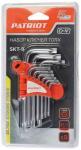 Набор ключей Patriot SKТ-9, TORX, T10-T50, CRV, 9 шт Патриот