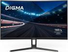 ЖК монитор Digma Overdrive 27A510F, 27, Curved, VA FHD, черный